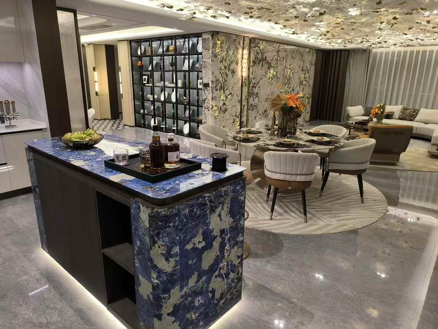 3 viên đá màu xanh tự nhiên hàng đầu cho thiết kế sang trọng