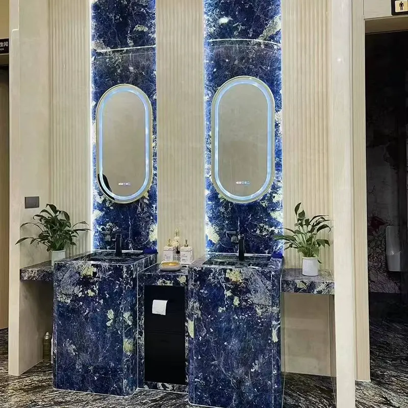 Tấm đá granit màu xanh Bolivia
