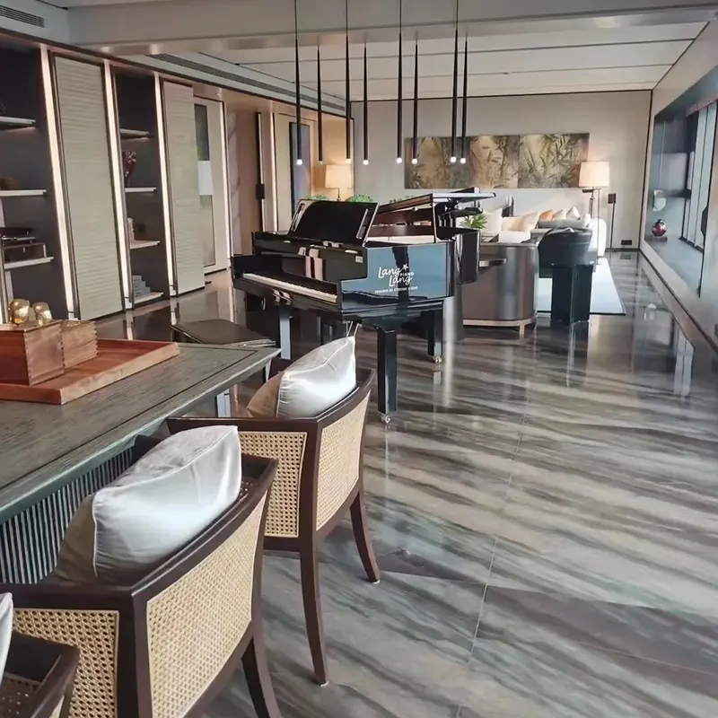 Tấm thạch anh nâu thanh lịch