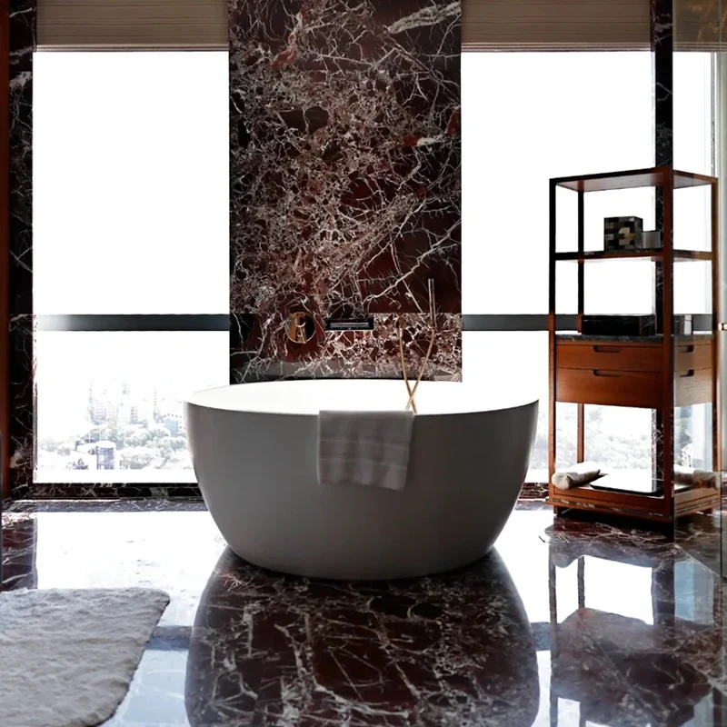 Tấm đá cẩm thạch Rosso Levanto